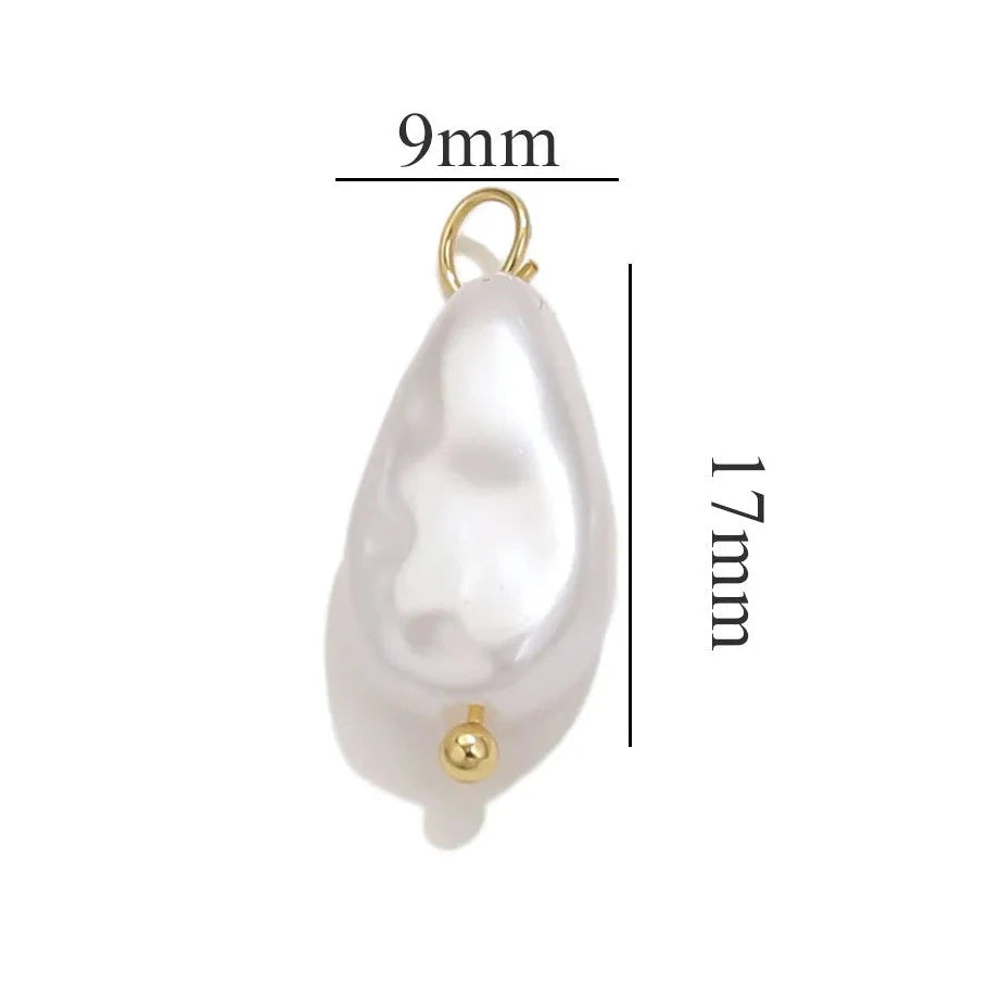 Charms - perle ovale