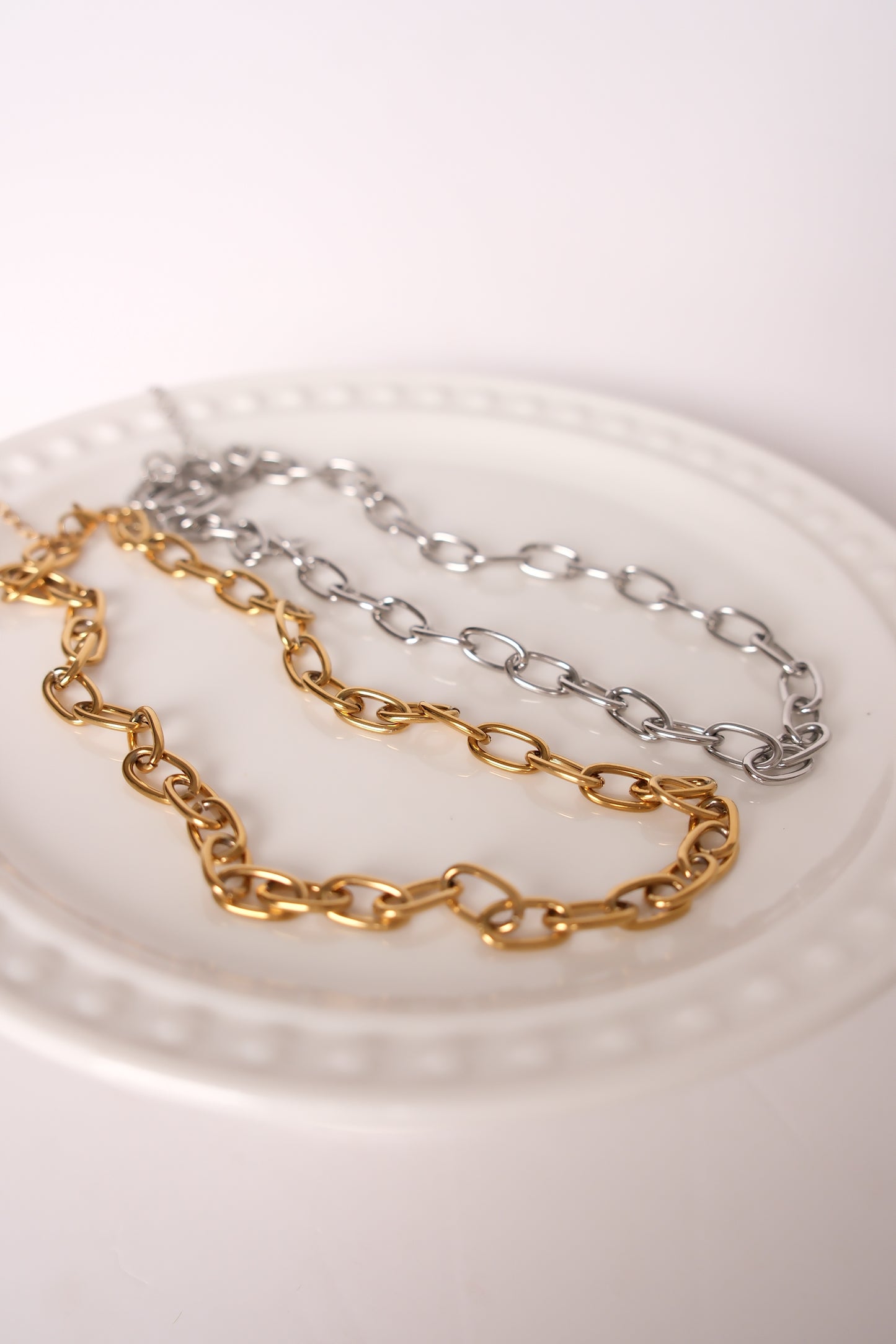 Bijoux personnalisés | Collier à grosse maille