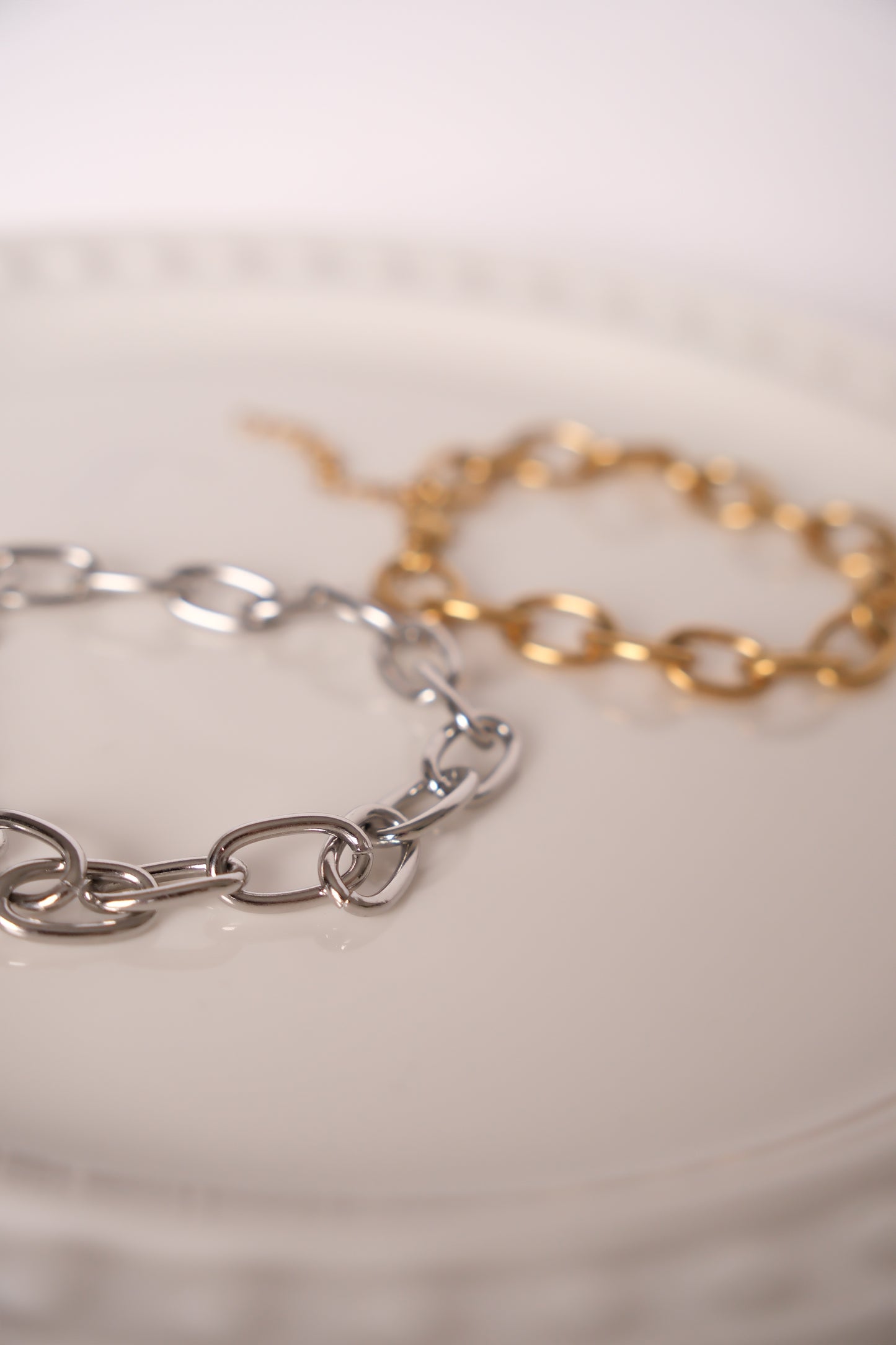 Bijoux personnalisés | Bracelet clip - grosse maille