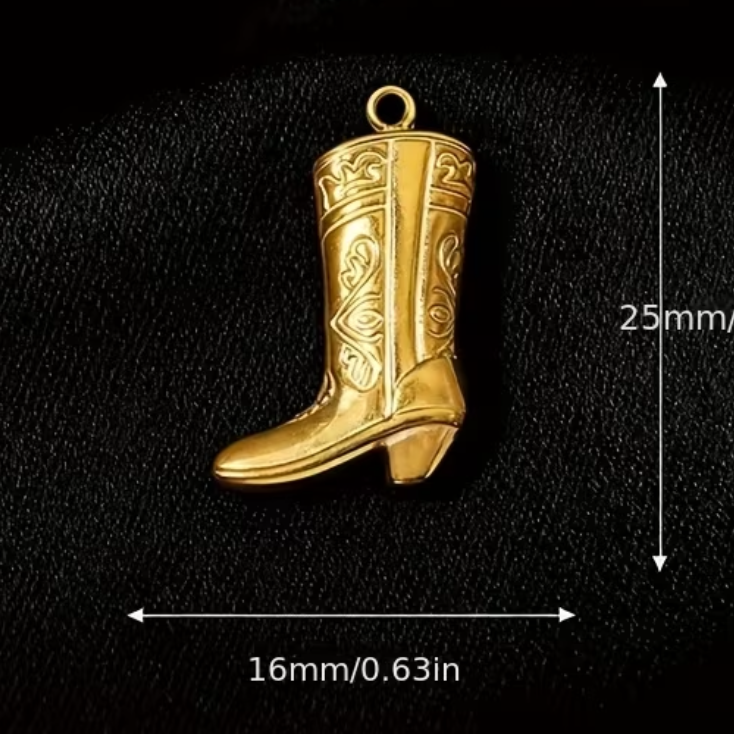 Charms - Grosse botte cowboy