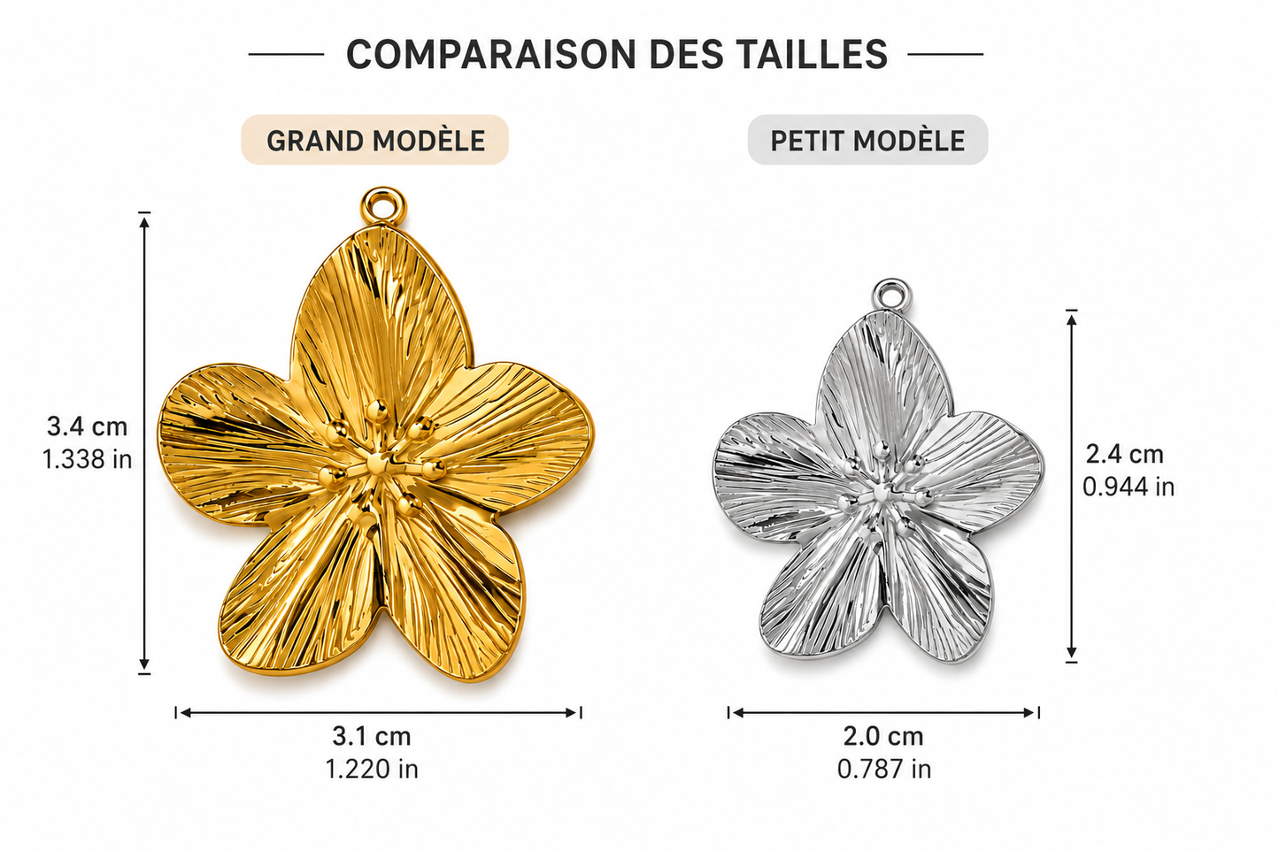 Charms - Fleurs