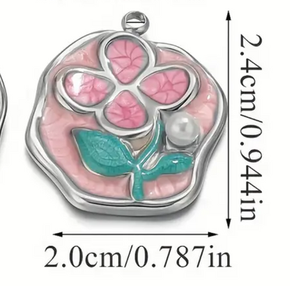 Charm - Rond floral