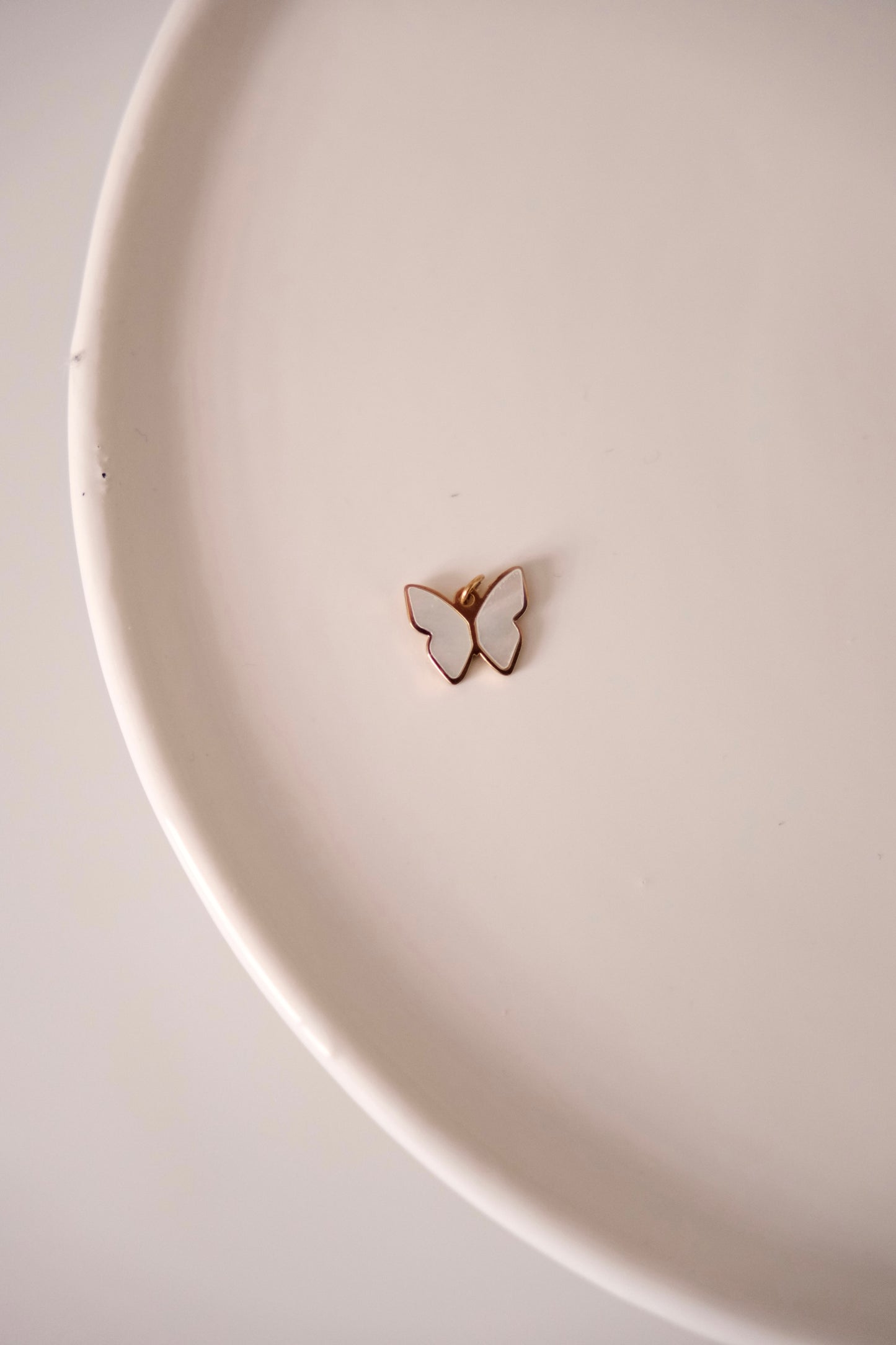 Charms - papillons blanc