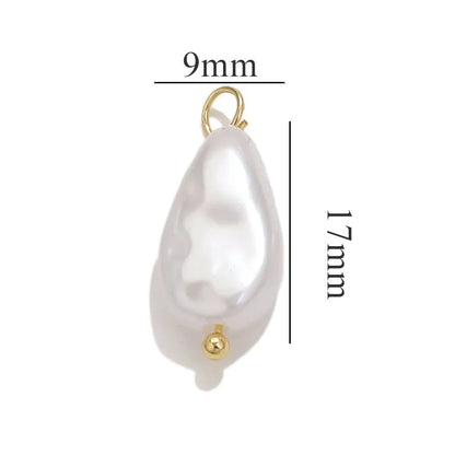 Charms - perle ovale