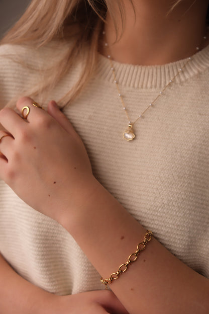 Bijoux personnalisés | Bracelet à maille arrondie