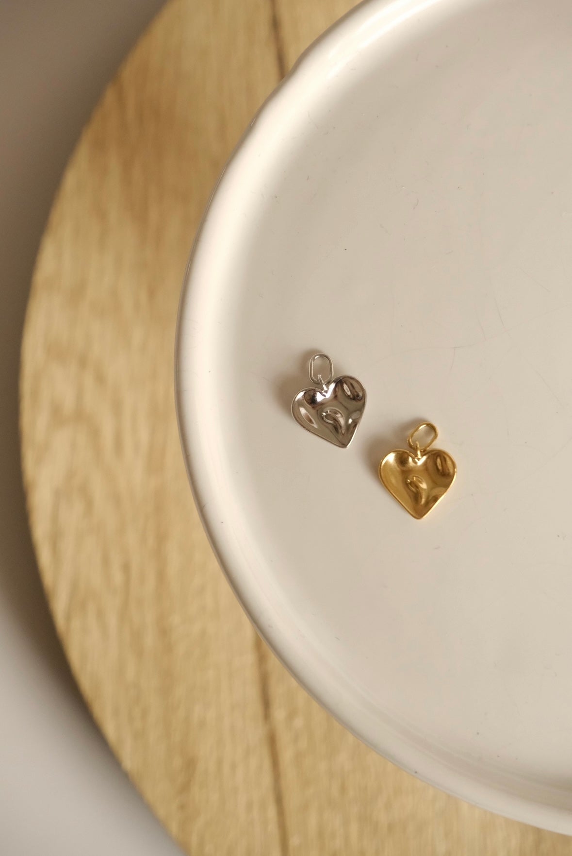 Charms - Coeur asymétrique