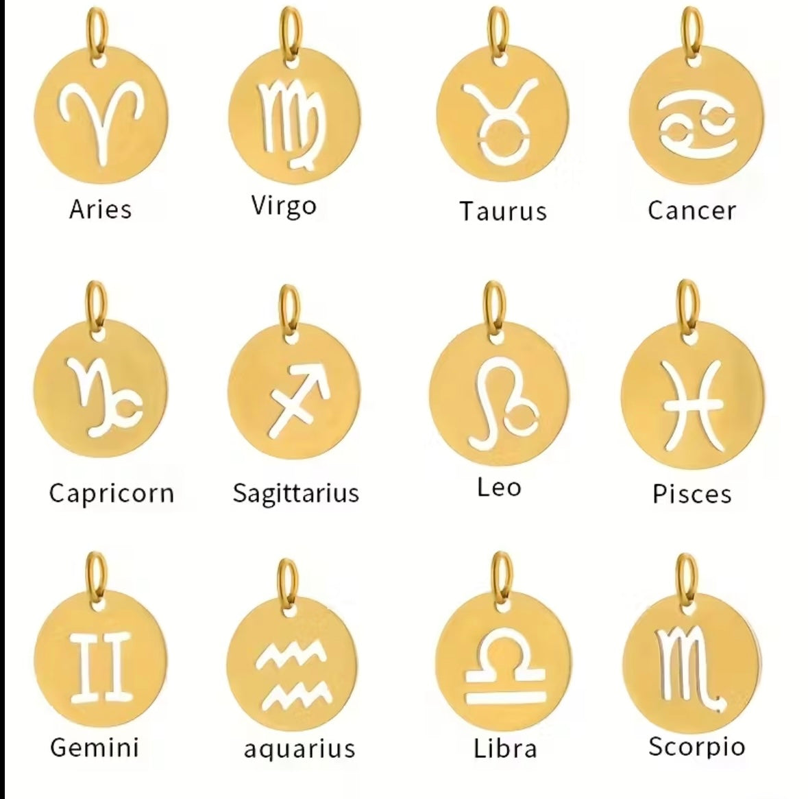 Charms- Signes astrologiques