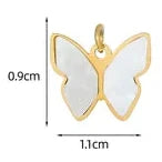 Charms - papillons blanc