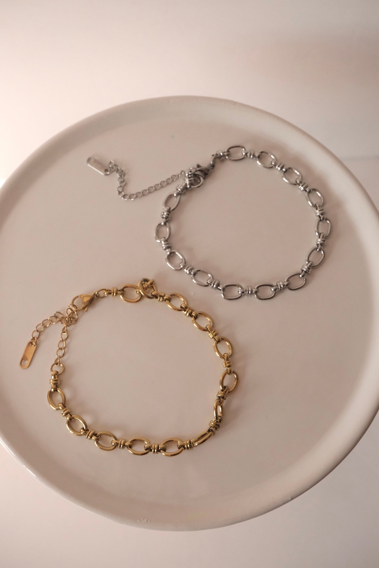 Bracelet à maille arrondie