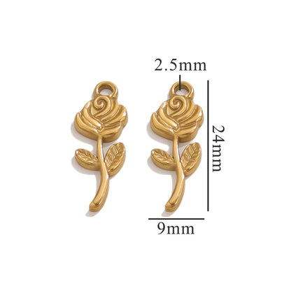 Charms - rose