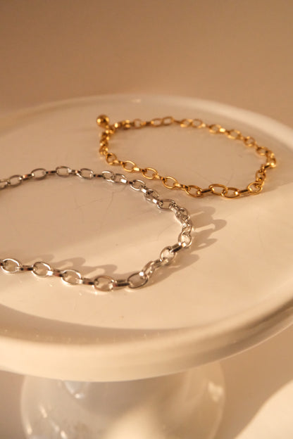 Bracelet à maille moyenne