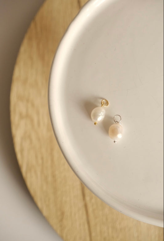 Charms - Perle blanche